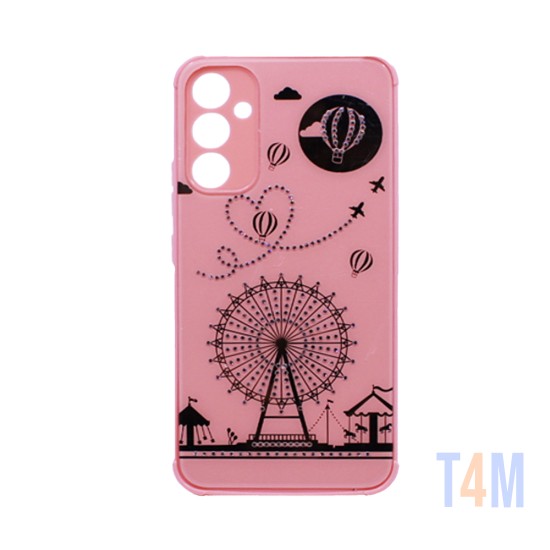 Capa Duro Designer para Samsung Galaxy A34 5G Rosa